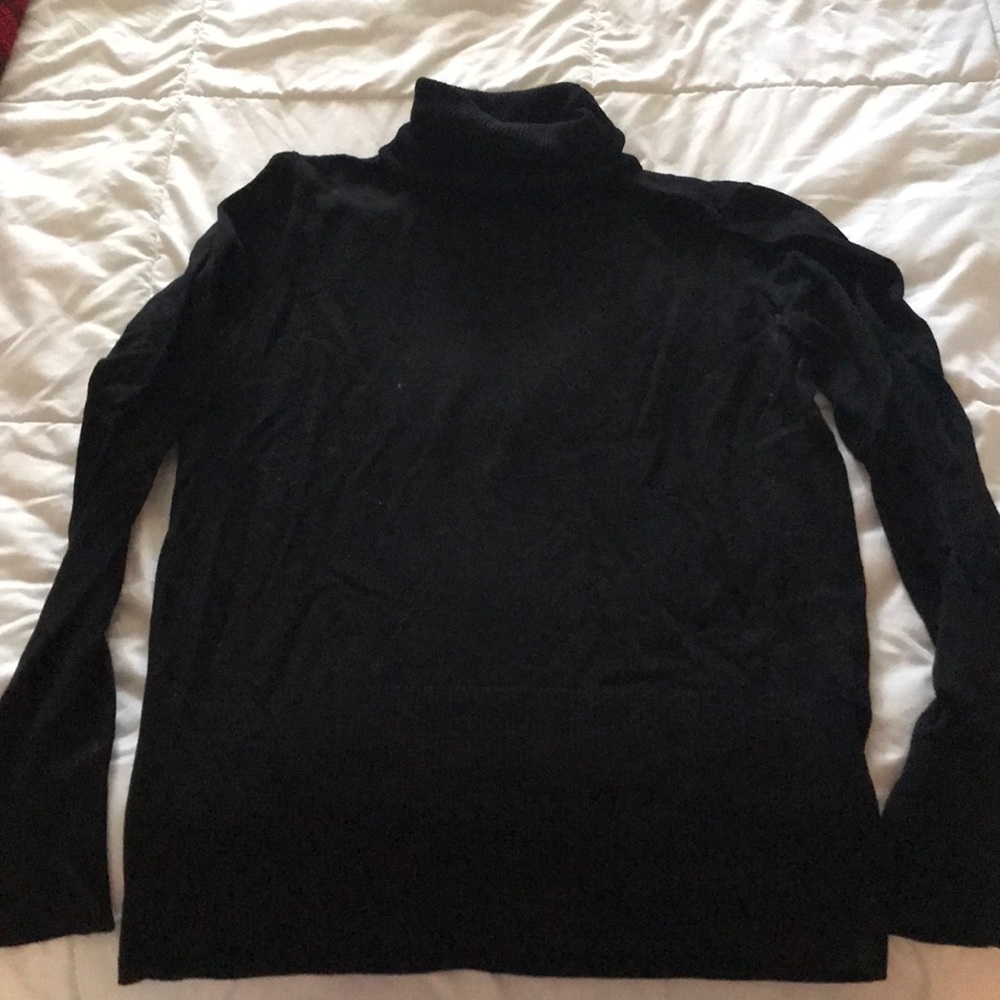 Black Apt 9 Turtleneck Sweater